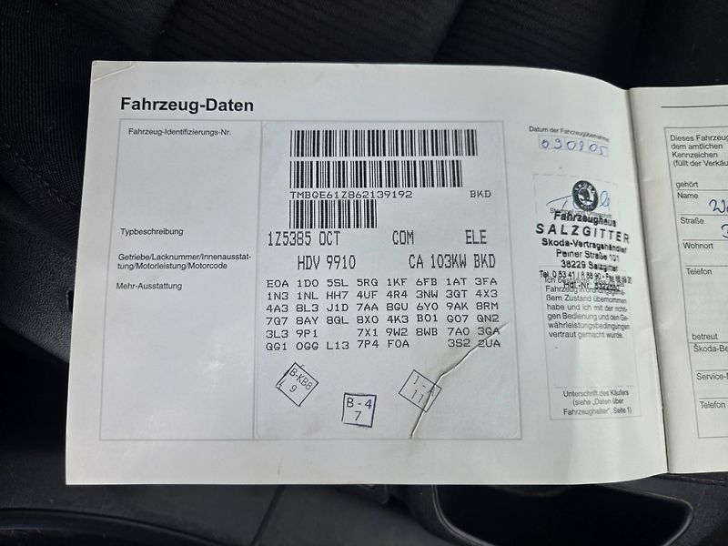Škoda Octavia (2005) 2.0 TDI - fotka 14 z 16