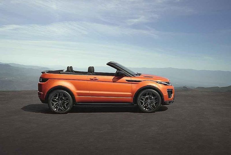 Range Rover Evoque Convertible.