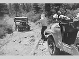 Historický pohled na Rubicon Trail.