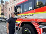 Dobrovolní hasiči ve Vysokém Mýtě získali profesionální techniku. V jejich garáži nově parkuje zásahový vůz Tatra Force.