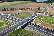 Obchvat Jaroměře z ptačí perspektivy