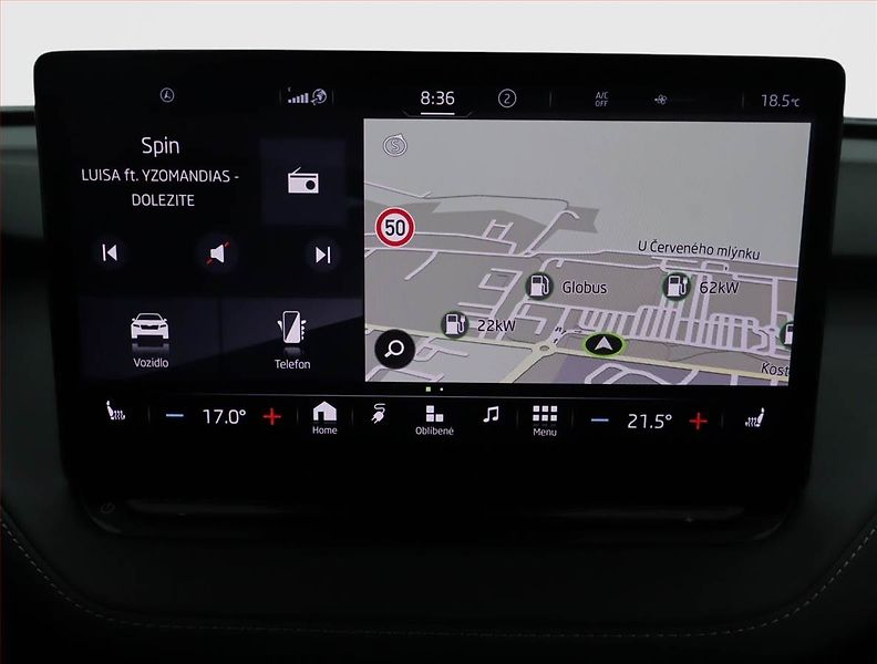 Škoda Enyaq (2021) Sportline 60 (62 kWh), SoH 90% - fotka 12 z 19