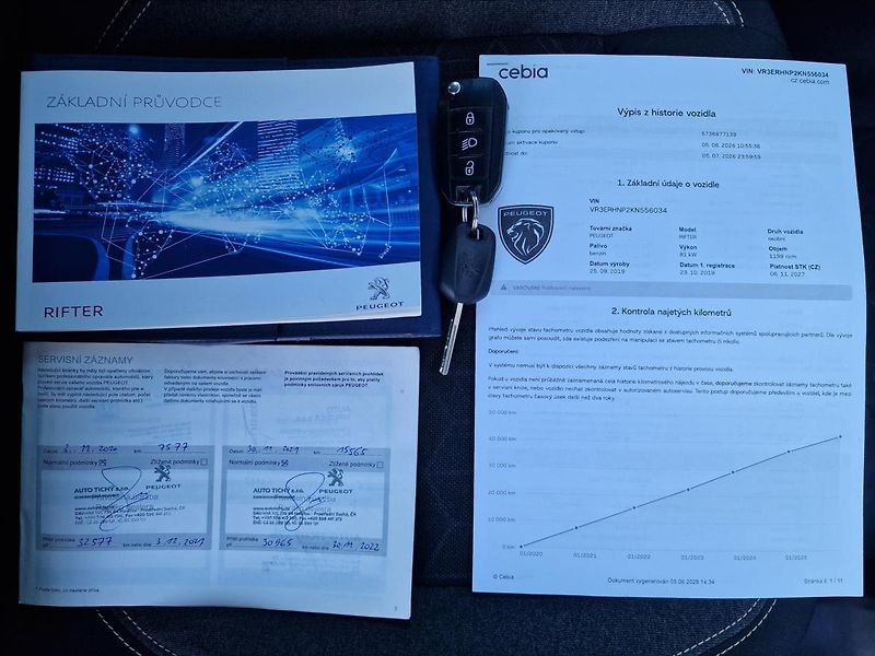 Peugeot Rifter 1.2 PureTech 110 S&S,ČR,1.Maj - fotka 47 z 50