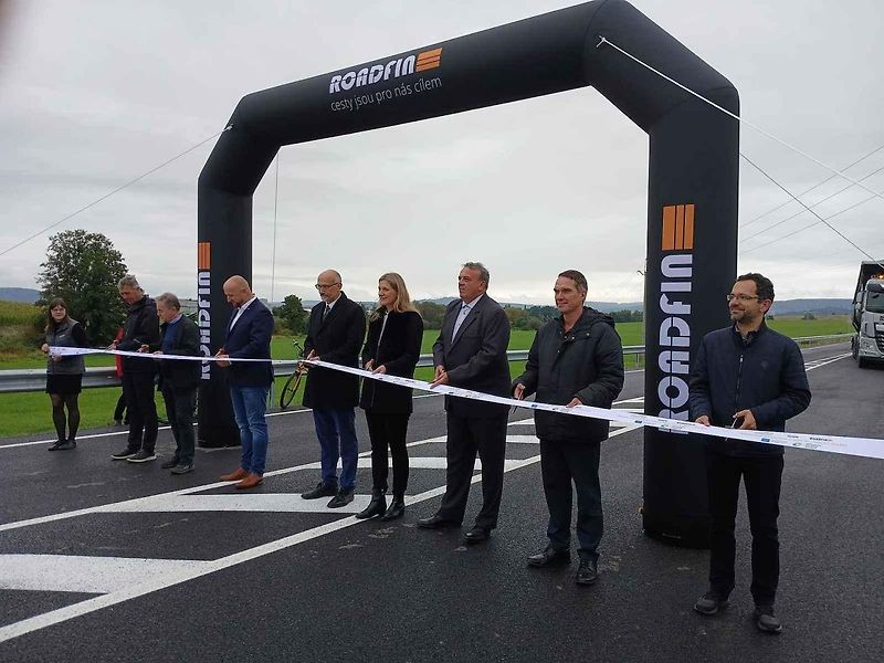 Slavnostní otevření napojení severního Rokycanska na D5.