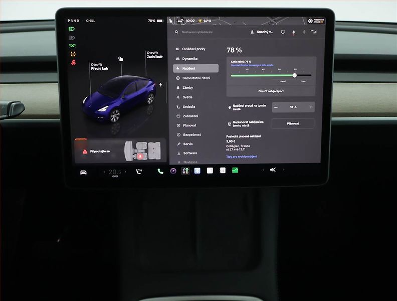 Tesla Model Y (2022) Long Range AWD 79kWh, SoH 88% - fotka 11 z 21