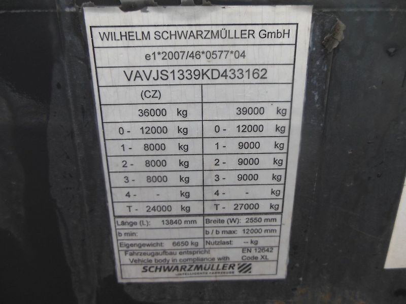 Schwarzmüller SPA 3/E, SAF, 2 x zvedací nápr - fotka 19 z 20
