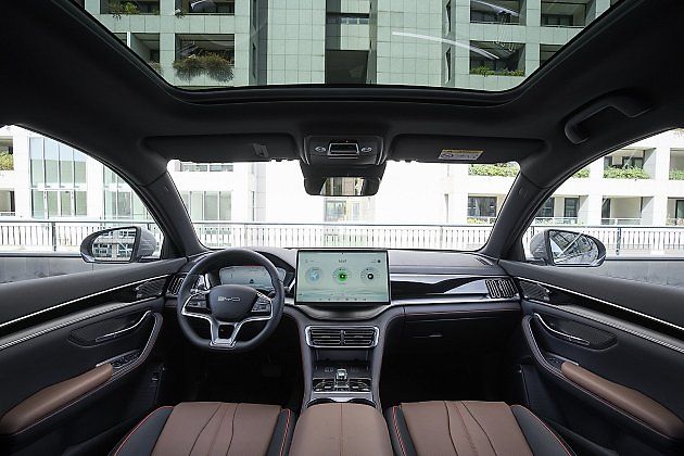 Plug-in hybridní Seal U DM-i- interiér., zdroj: Se svolením BYD