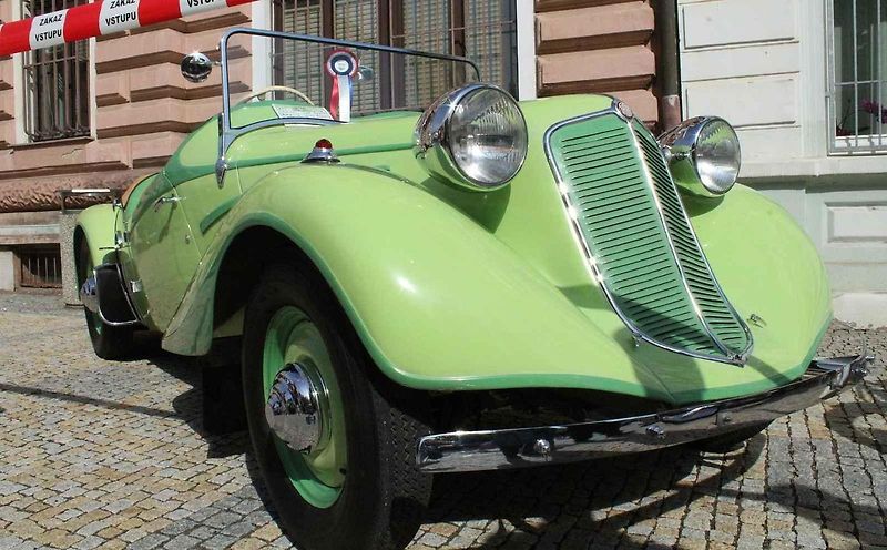 Unikátní vůzTatra 75 sport Bohemia byl k vidění na letošní květnové Motorshow v severočeském Jirkově.