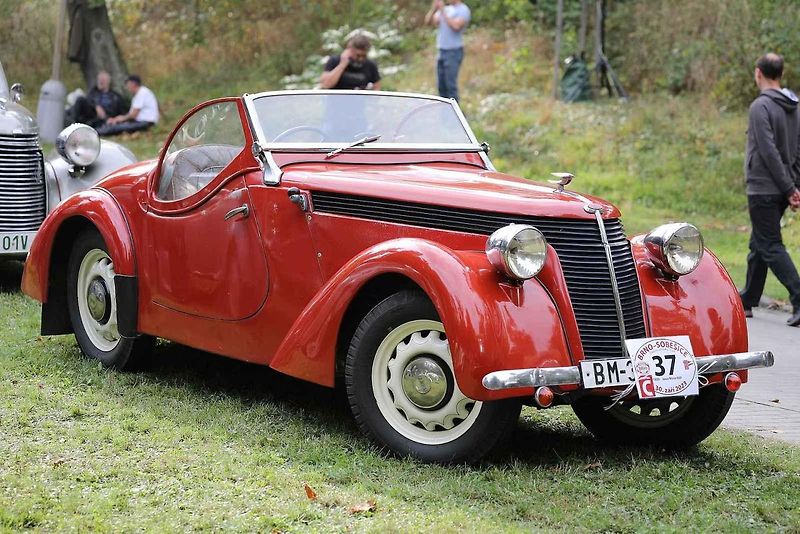 Na akci Jízda do vrchu a výstava historických vozidel se představilo na tři sta automobilů a motocyklů.