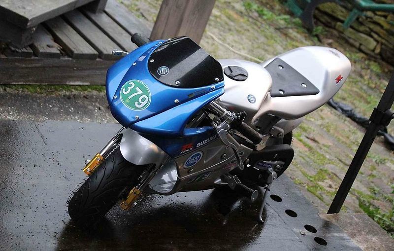 Suzuki 125 Thomase Schulzeho z roku 1986.