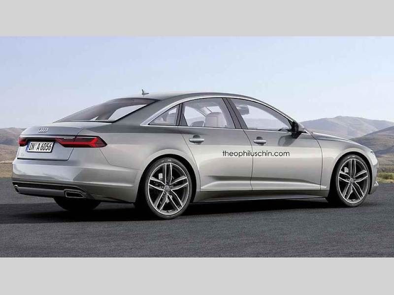 Neoficiální ilustrace nového Audi A6.