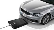 Bezdrátové nabíjení BMW.