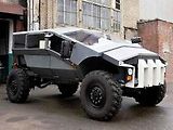 Prototyp ruského armádního automobilu značky ZIL.