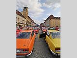Setkání majitelů vozů Škoda 110R v Chebu.