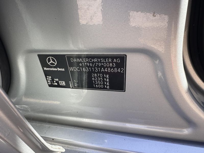 Mercedes-Benz Třídy M ML270CDI W163 INSPIRATION - fotka 18 z 22