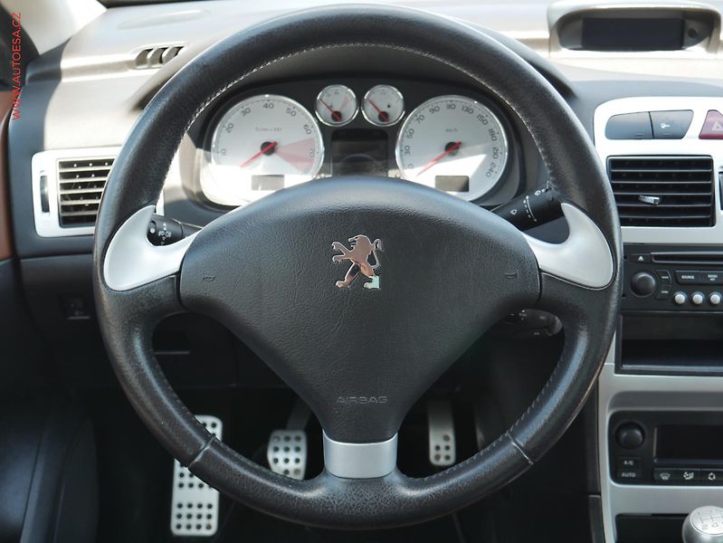 Peugeot 307 (2005) 1.6i, ČR, kůže, výhřev sed - fotka 13 z 17