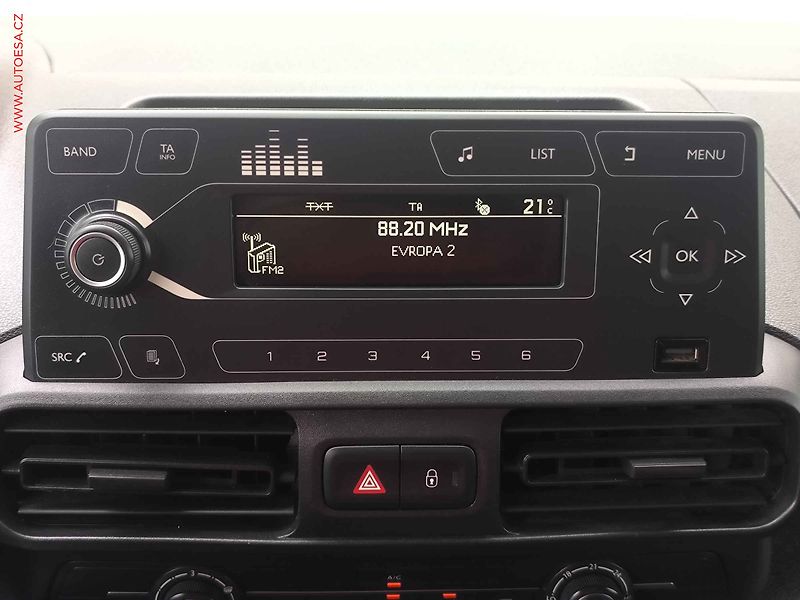 Citroën Berlingo (2021) 1.5HDi, 1.maj,ČR, AC, TZ, - fotka 13 z 24