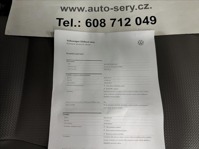 Volkswagen Transporter 2.0TDI DoubleCab TAŽNÉ DPH - fotka 32 z 33