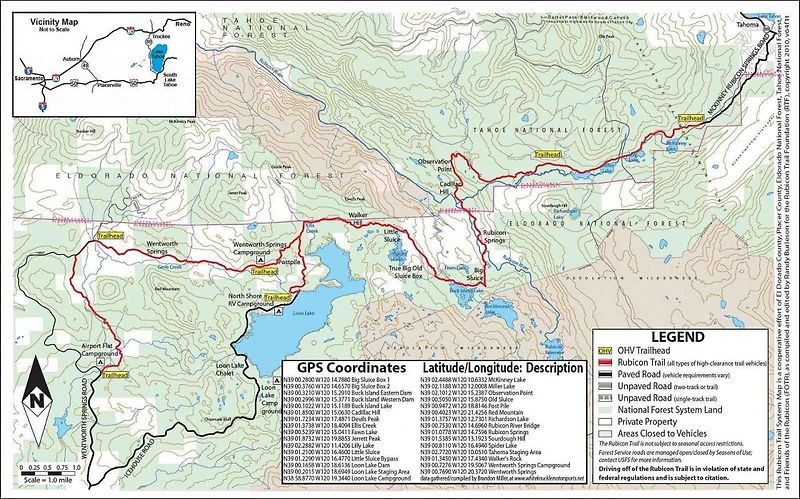 Rubicon Trail.