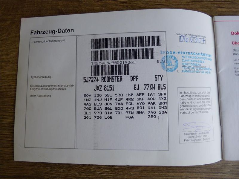 Škoda Roomster 1,9 TDI, Digi Klima, serviska - fotka 10 z 44
