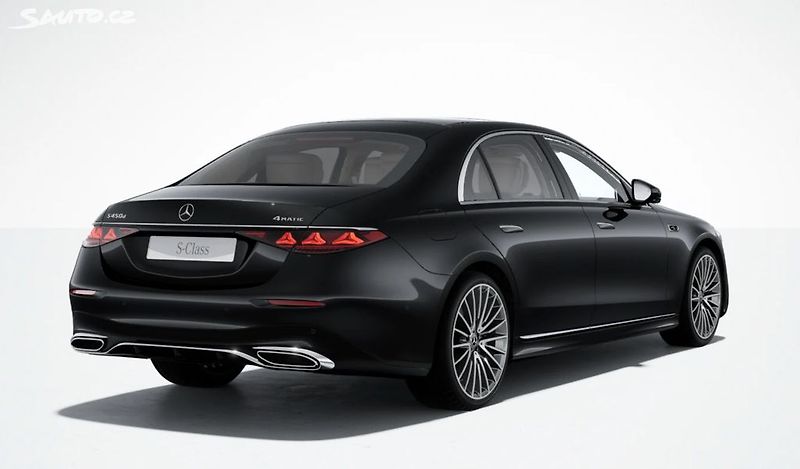 Mercedes-Benz Třídy S (2026) S 450d 4M AMG LONG | BÉŽOVÁ - fotka 8 z 15