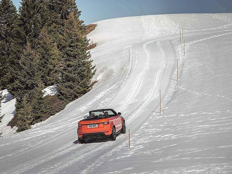 Range Rover Evoque Convertible.