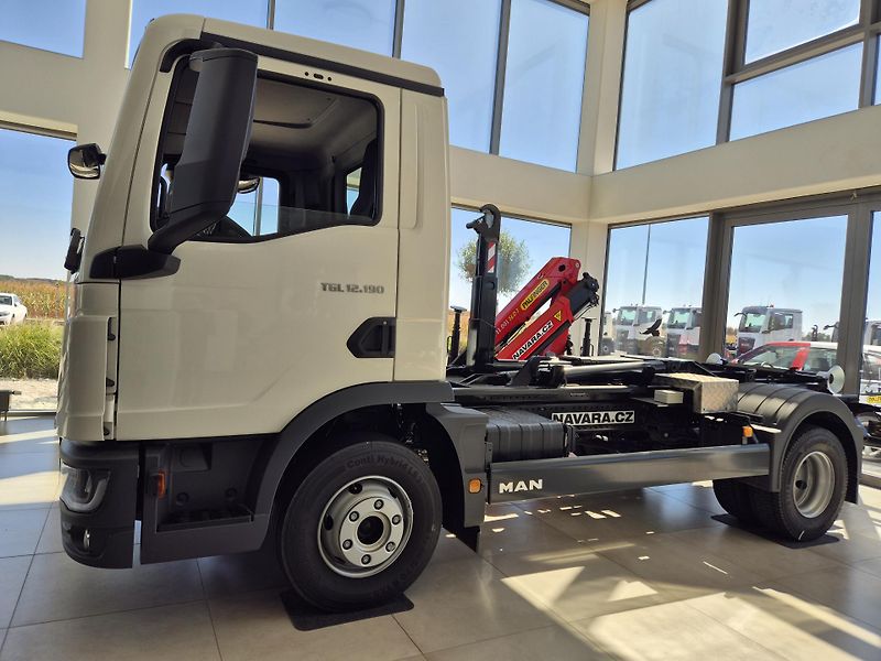 MAN TGL 12.190 + NOSIČ KONTEJNERU 8T  - fotka 2 z 22