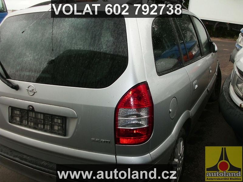Opel Zafira (2001) VOLAT 602 792738 - fotka 5 z 10