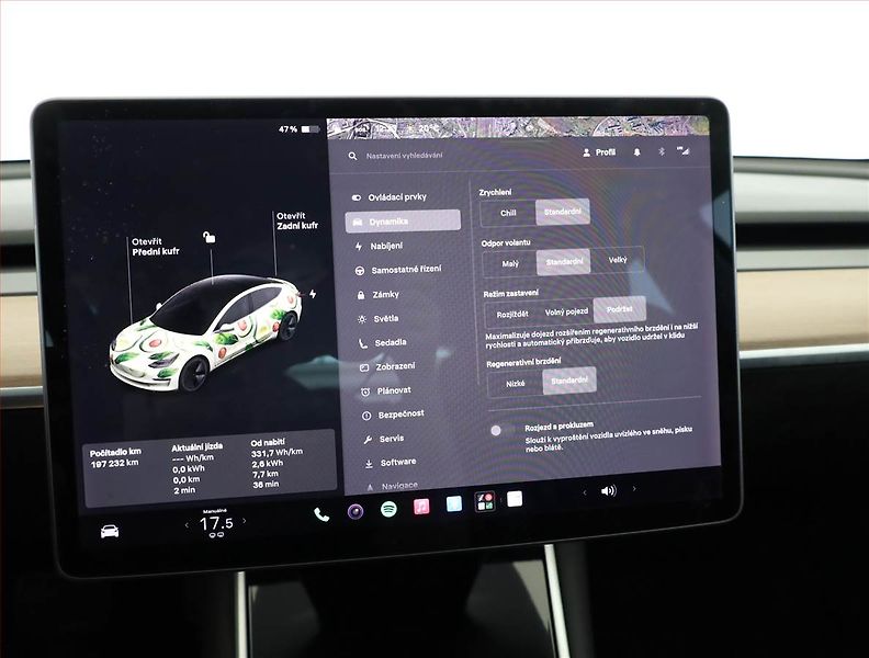 Tesla Model 3 (2019) Std Range Plus 52kWh, SoH 79% - fotka 12 z 22