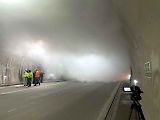 Simulovaný požár v Klimkovickém tunelu při zkoušce nových bezpečnostních a napájecích systémů, 13. 10. 2024