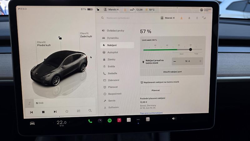 Tesla Model Y (2023) LR AWD DE Záruka SoH 93% - fotka 23 z 38