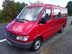 Mercedes-Benz Sprinter 208D, 58 kW, 9 míst, nová STK - fotografie inzerátu