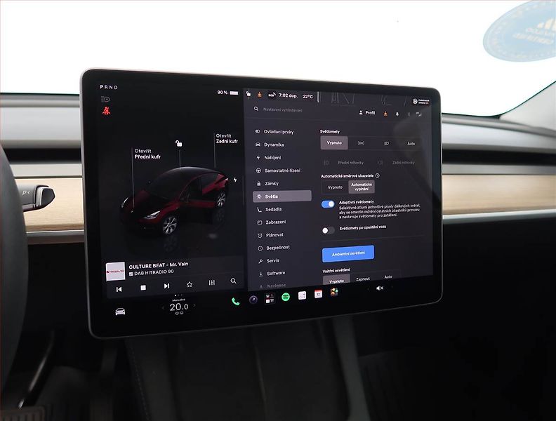 Tesla Model Y (2023) Long Range AWD 79kWh, SoH 94% - fotka 22 z 33