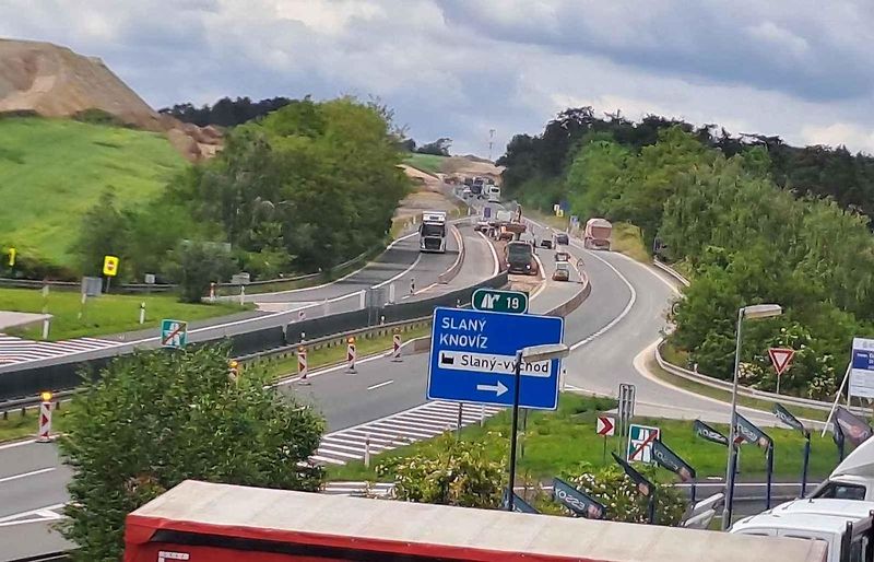 Největší posun je možné vidět na úseku Slaný – Kutrovice.