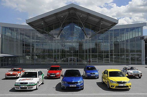 Škoda slaví 40 let vozů RS.