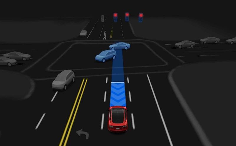 Tesla model 3.