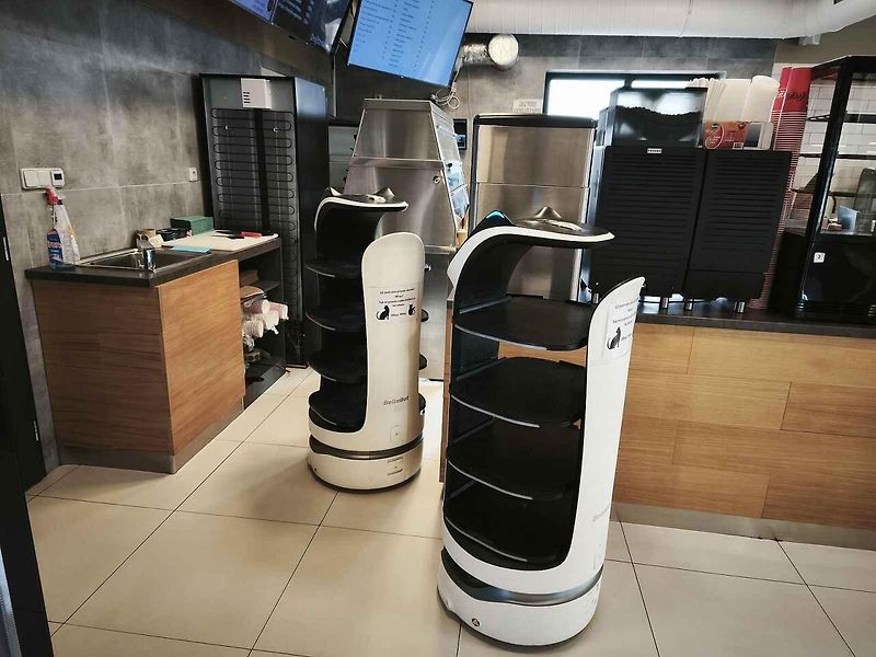 V Bistru Bonfood vládnou kočičí roboti.