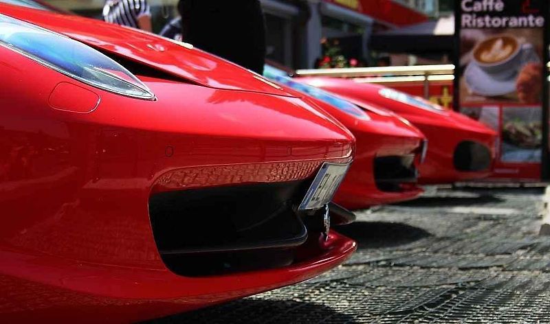 Muzeum automobilky Ferrari.