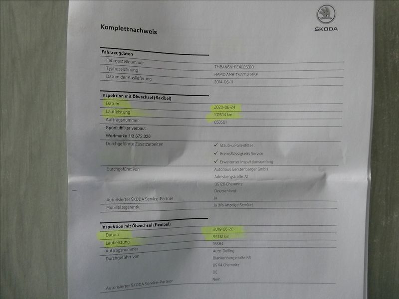 Škoda Rapid 1,2 TSi 77kW po servise,auto k - fotka 37 z 41