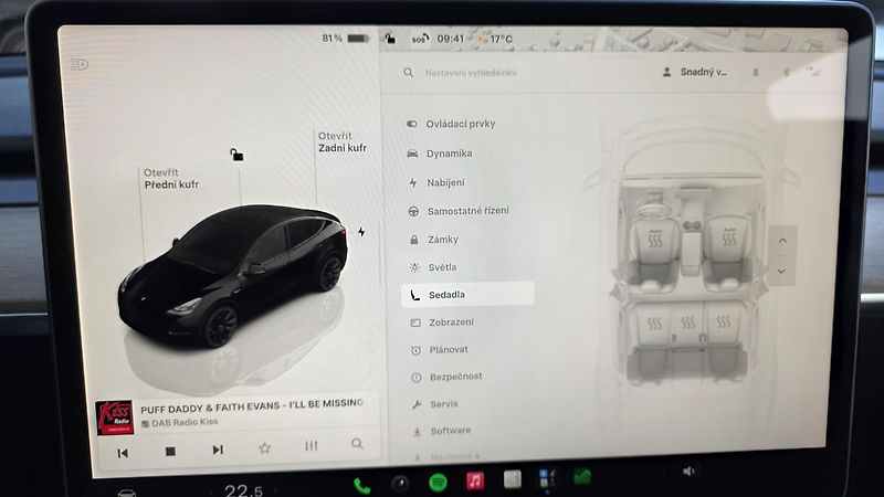 Tesla Model Y (2024) Long Range AWD DE SoH93,6% TZ - fotka 29 z 43