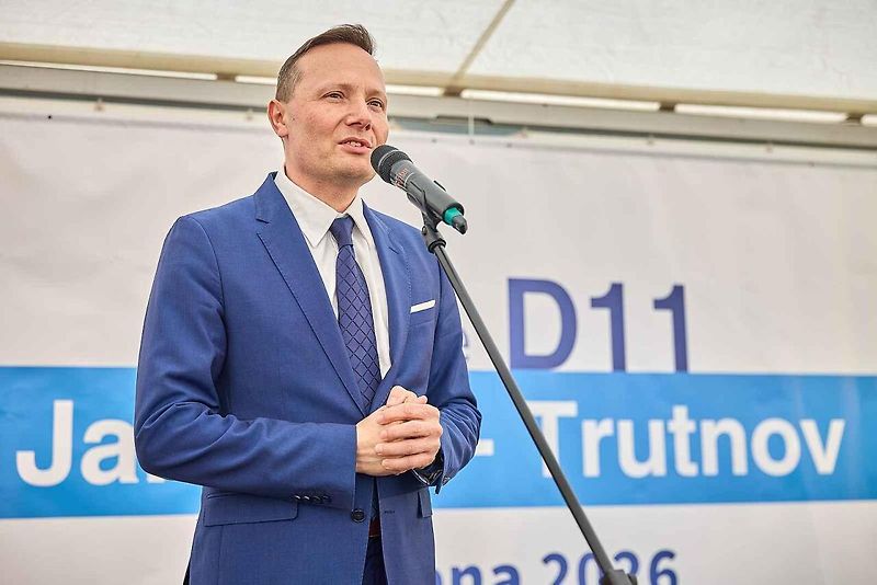 Zahájení stavby dálnice D11 Jaroměř - Trutnov.