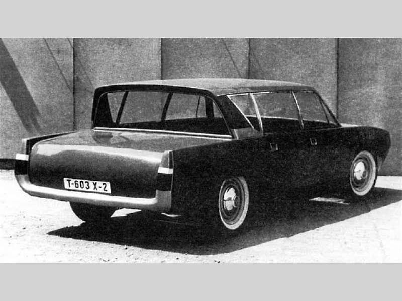 Tatra 603 a její prototypy.
