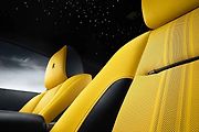 Specialitou je také pro Rolls-Royce typický strop s hvězdnou oblohou, který zde má rekordních 2 117 hvězd.