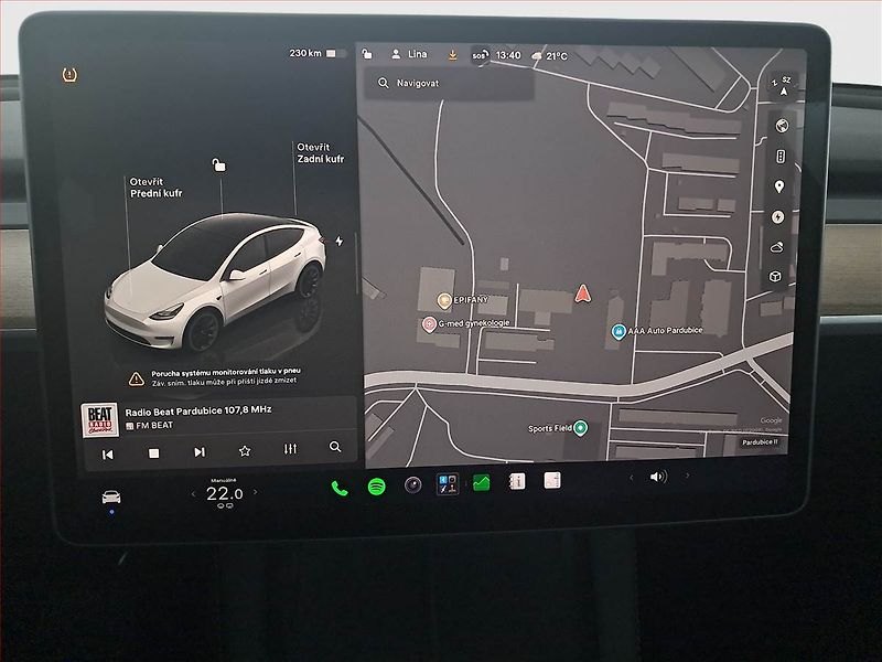 Tesla Model Y (2022) Long Range AWD 79kWh, SoH 91% - fotka 13 z 31