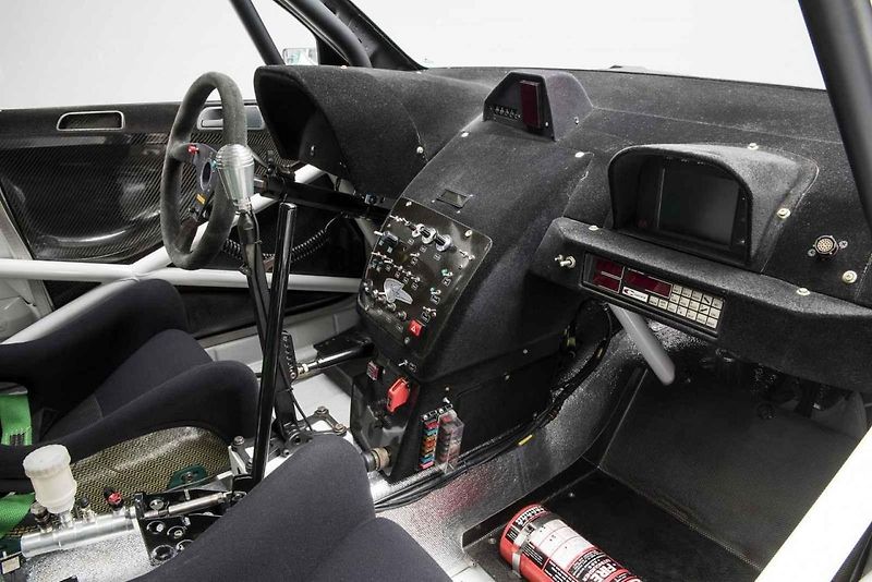 Fabia WRC při jednom z exhibičních podniků