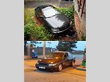 Tento Opel Omega měl šťastný konec.