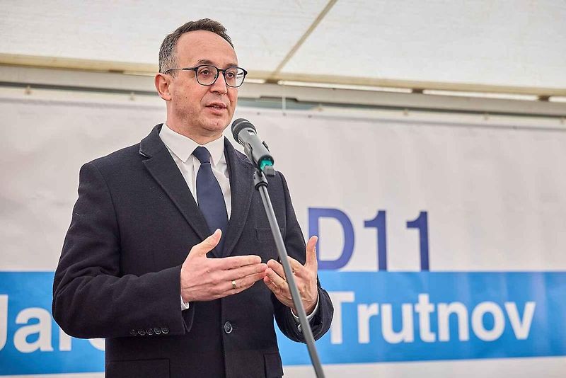 Zahájení stavby dálnice D11 Jaroměř - Trutnov.