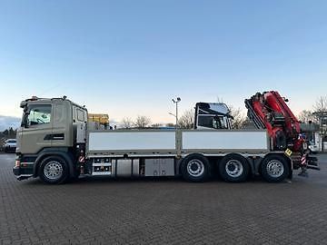 Scania (2016) R450 8x4 valník + HR EURO 6 - fotka 7 z 17