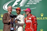 Bill Clinton, Lewis Hamilton, Kimi Raikkonen