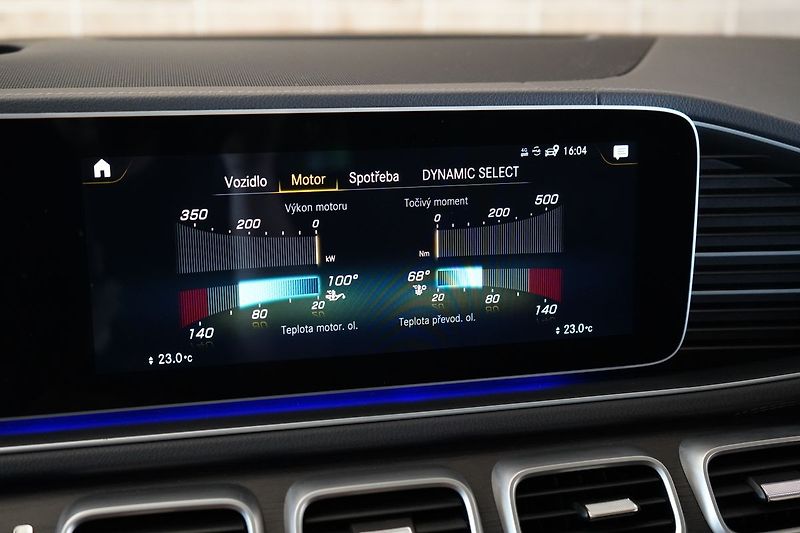 Mercedes-Benz GLE 53 AMG, Masáž, Ventilace, HUD - fotka 35 z 50